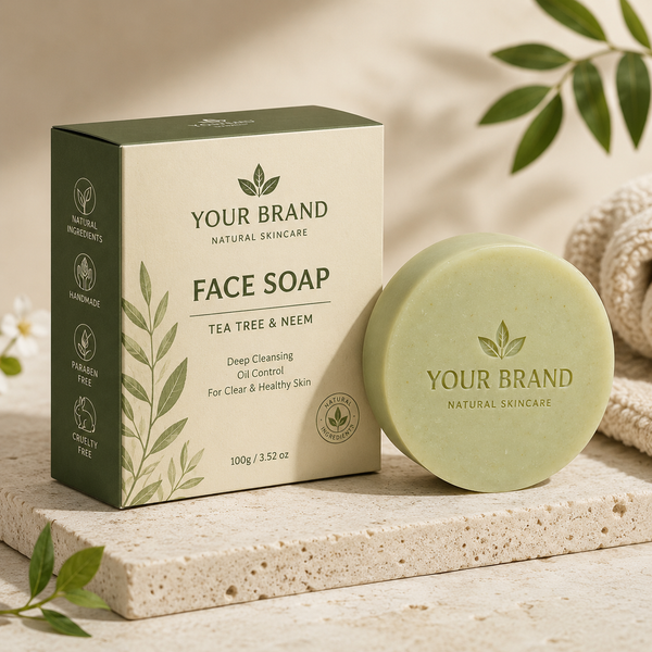 Custom Printed Face Soap Box Packaging | Premium Cosmetic Carton Boxes | Matte & Gloss Finish | Custom Size | MOQ 100 | Fast Delivery