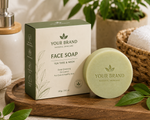 Custom Printed Face Soap Box Packaging | Premium Cosmetic Carton Boxes | Matte & Gloss Finish | Custom Size | MOQ 100 | Fast Delivery